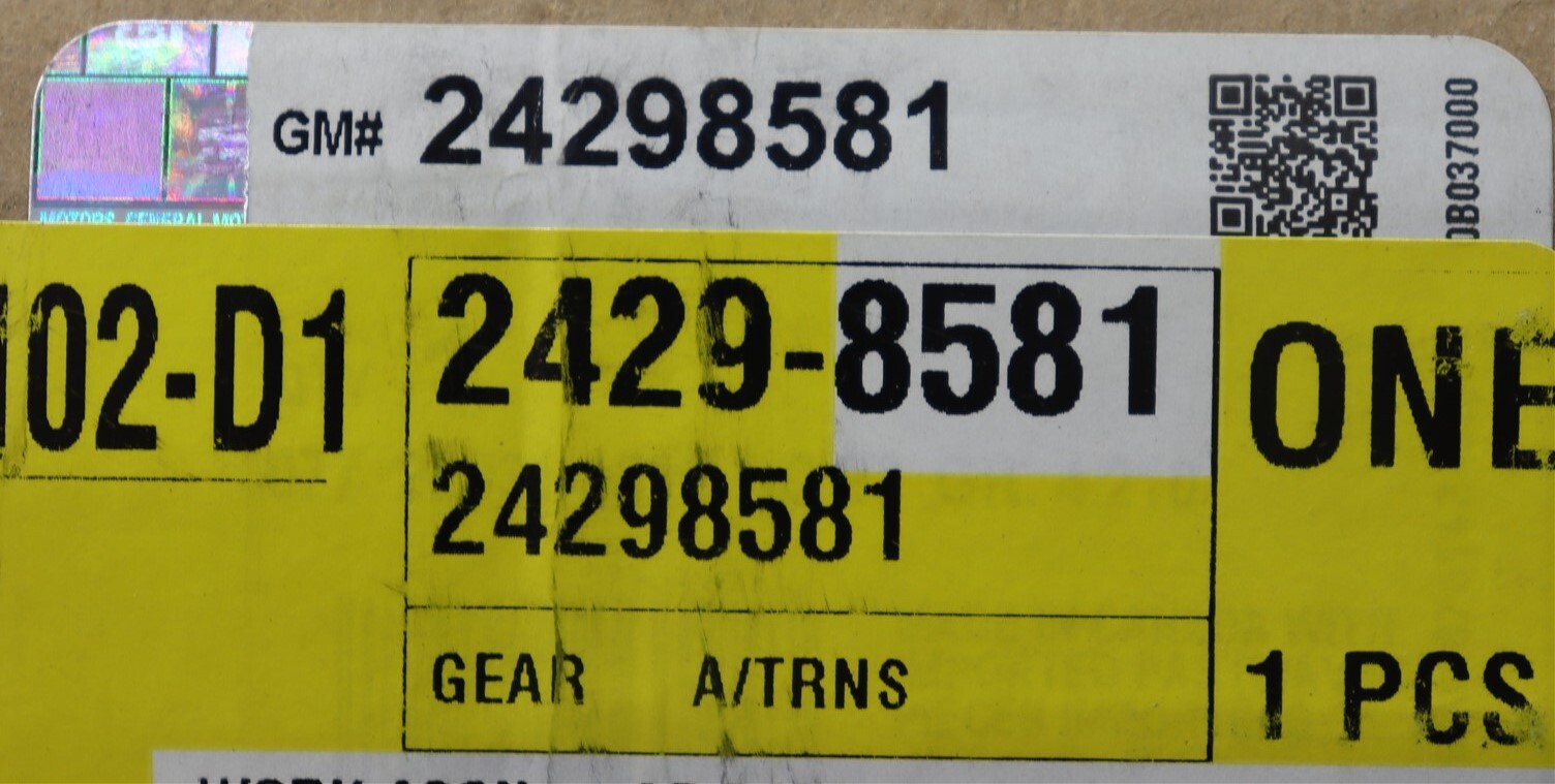 NEW OEM GM Auto Trans Fluid Pump Driven Gear 24298581 Chevy GMC Cadillac 19-25