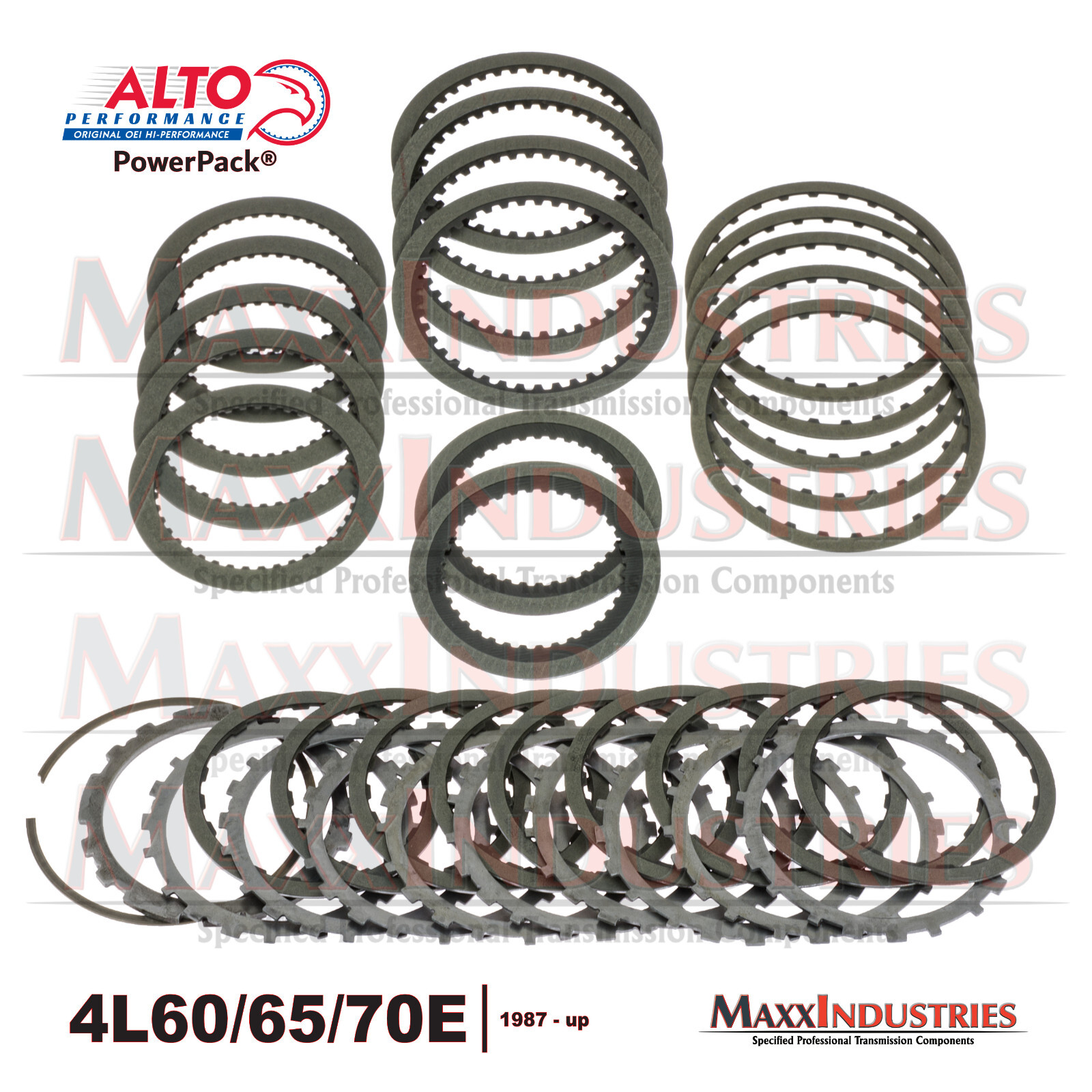 2004-Up 4L60E Transmission Performance Rebuild Kit with 3-4 PowerPack® Alto HEG