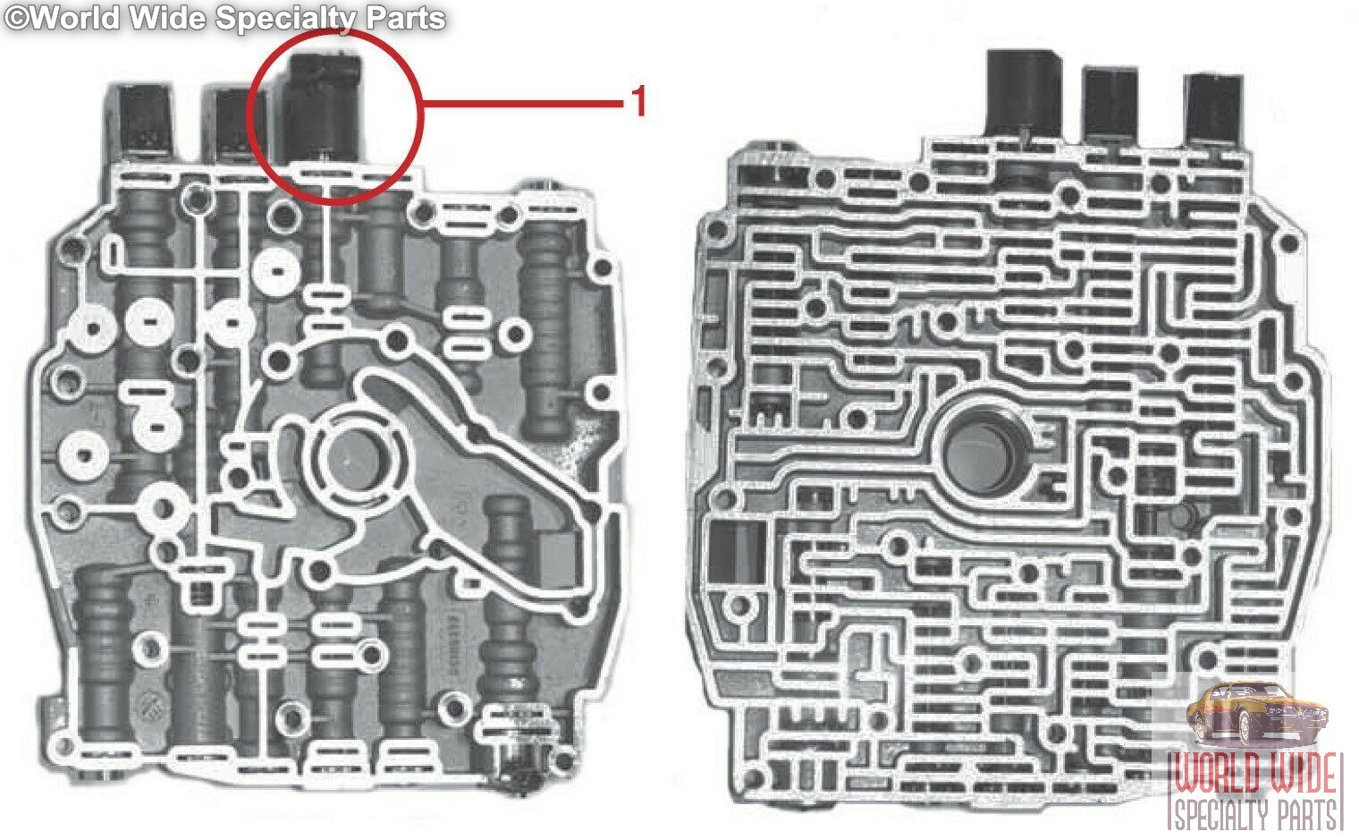 GM 4T40E, 4T45E Valve Body 2002-2003(1 Year Warranty)Sonnax Updated, Dyno Tested