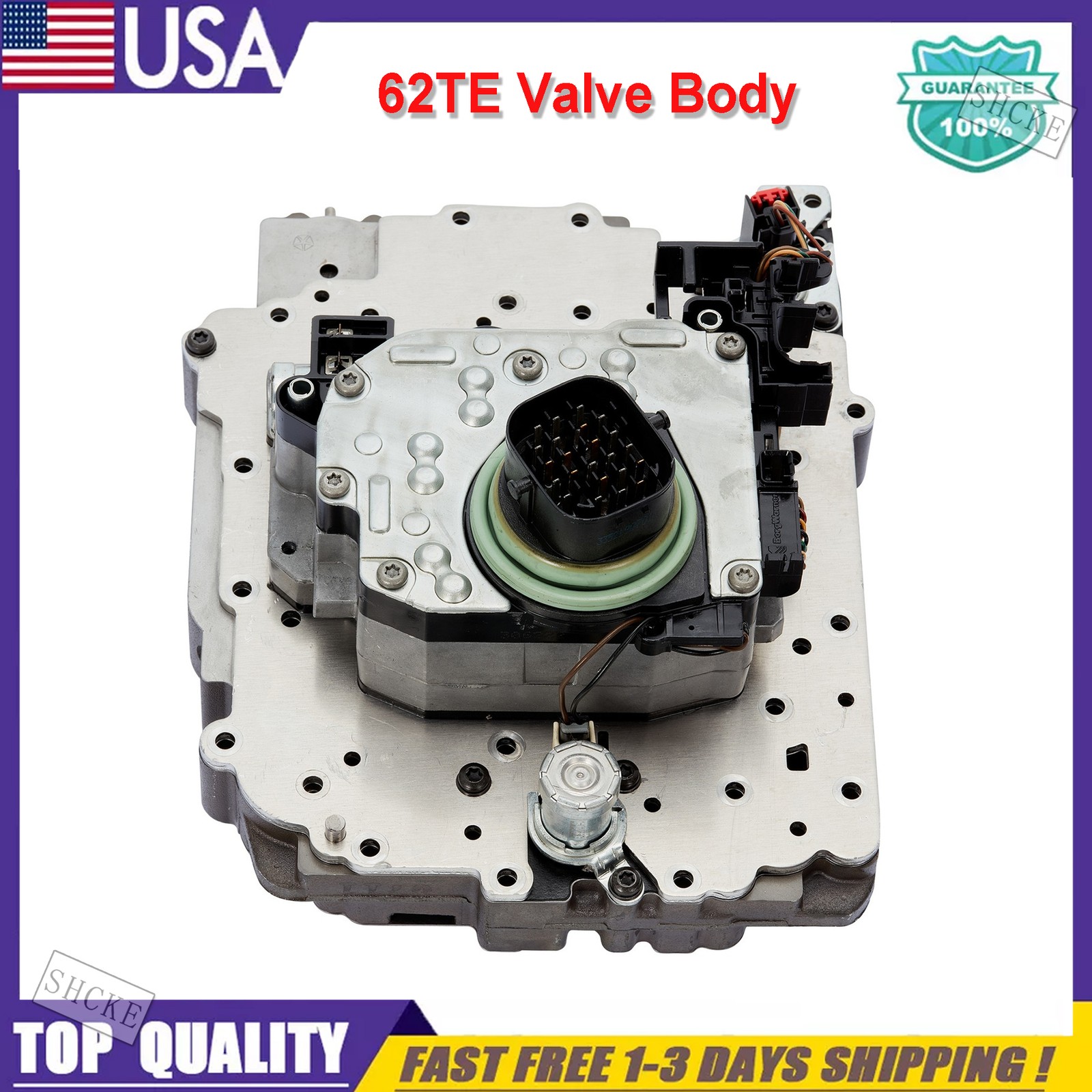 62TE 6 Speed Transmission Valve Body And Solenoid Pack For Dodge Chrysler