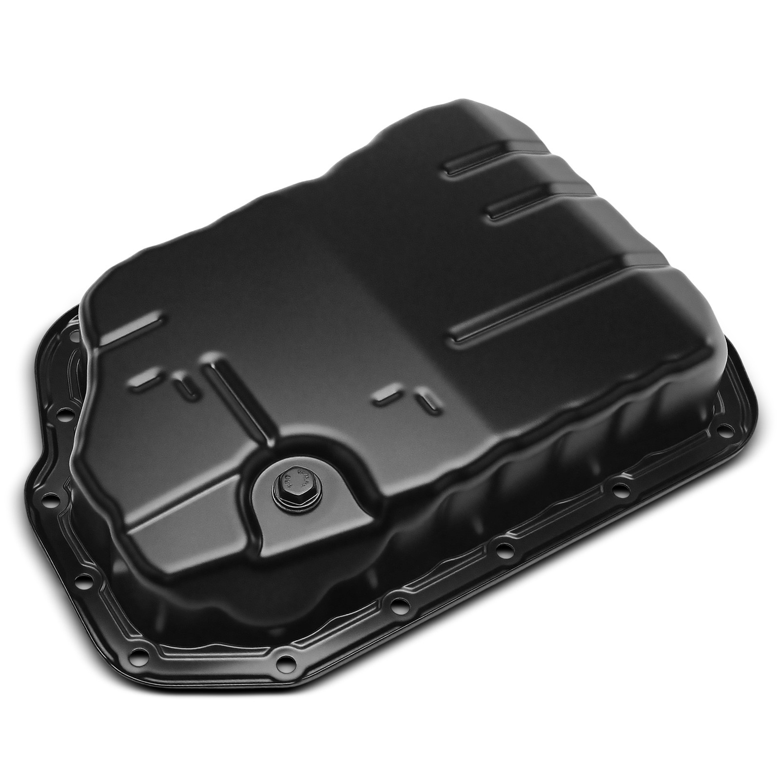 Transmission Oil Pan w/ Drain Plug for Toyota Camry 08-17 Highlander Sienna 3.5L