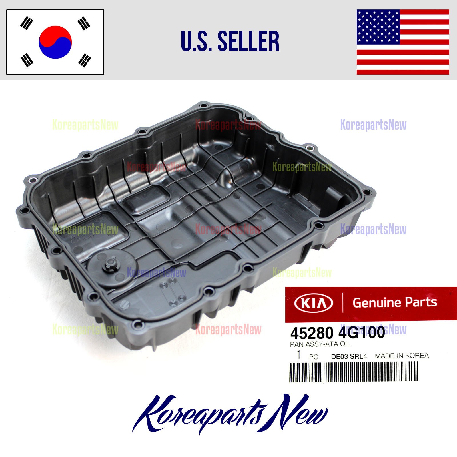 TRANSMISSION OIL PAN ⭐GENUINE⭐ 452804G100 fits Kia Sedona 2019-2020