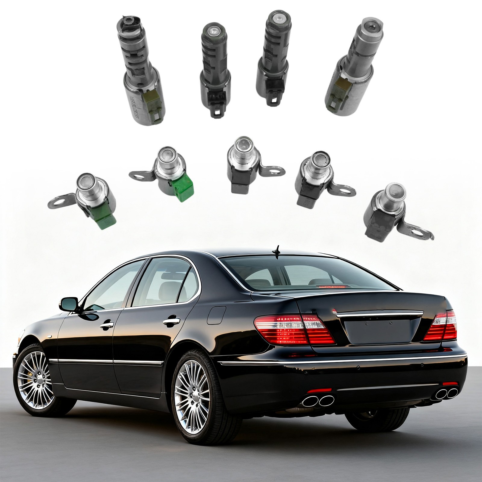 9PCS Transmission Solenoid Kit For Toyota Lexus A760 A761E A960E AB60F AB60E
