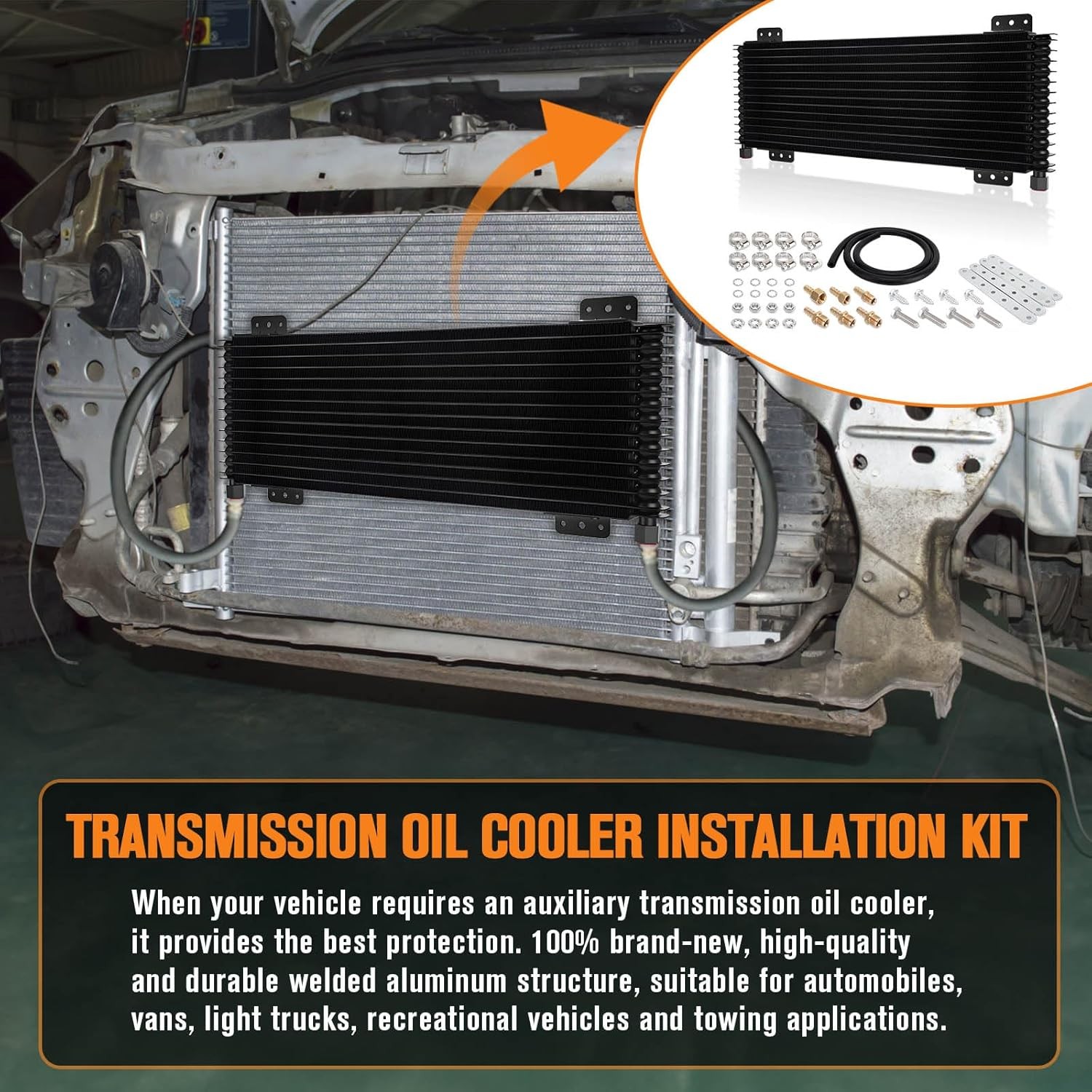 40K Transmission Oil Cooler For Tru Cool Low Pressure Drop GVW Max 40K LPD47391