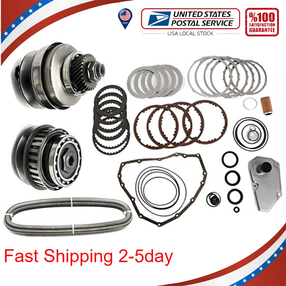 For Nissan JF015E RE0F11A Transmission Master Rebuild Kit + Pulley Set W/ Belt