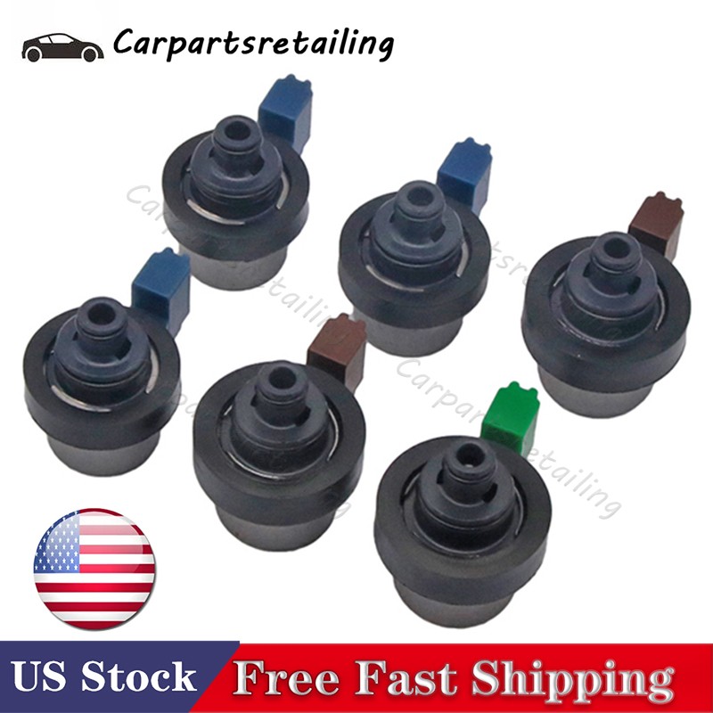 6PCS For Subaru Forester 2.5 Outback 4EAT Transmission Solenoids Kit 31705-AA440