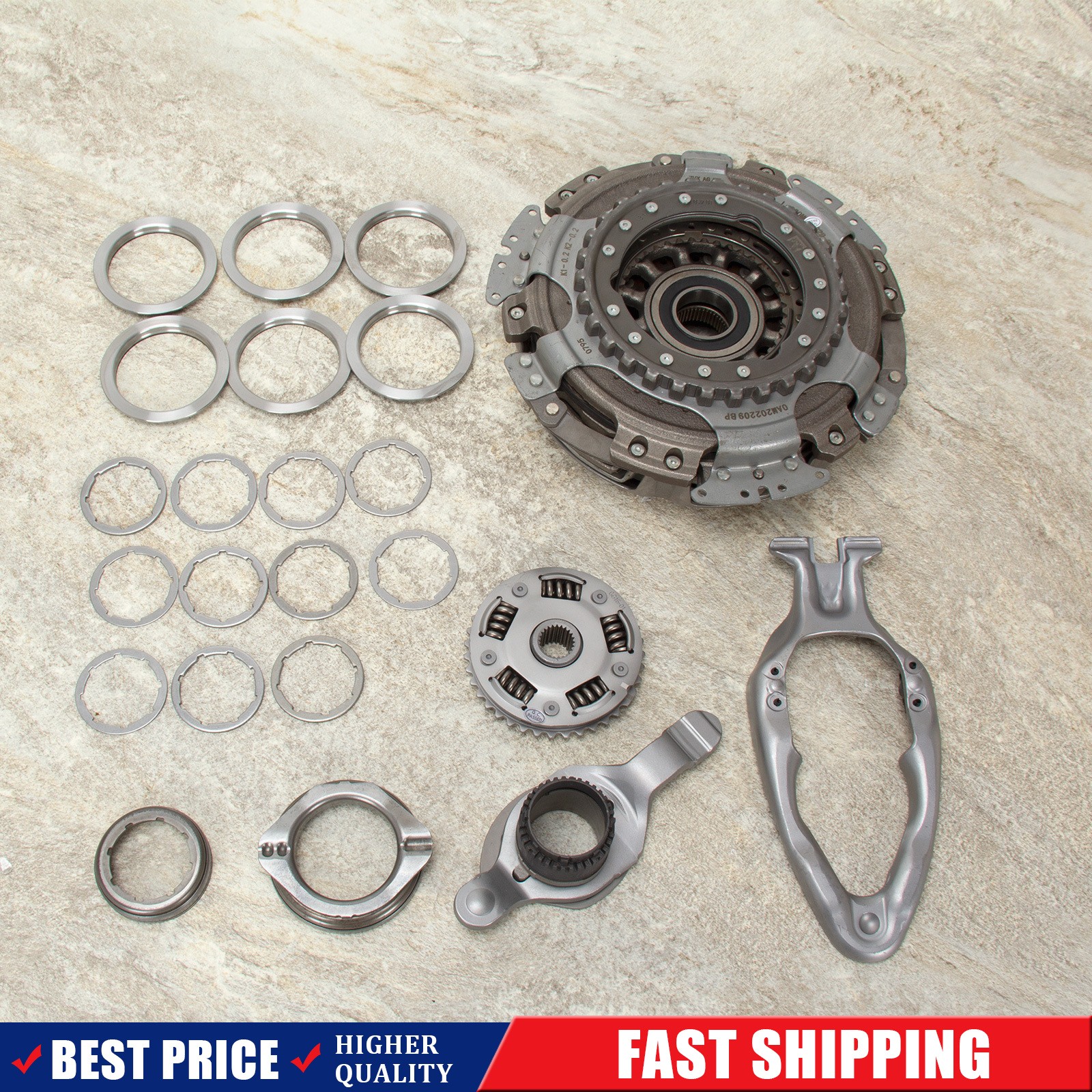 0AM DQ200 DSG Transmission LUK Dual Clutch Kit 602000600 7-Speed For Jetta Golf