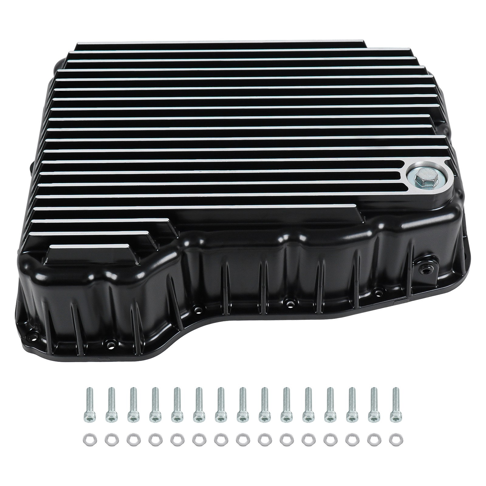 NEW Aluminum 68RFE Transmission Pan Deep For Ram 6.7 Cummins Diesel 2007-2025