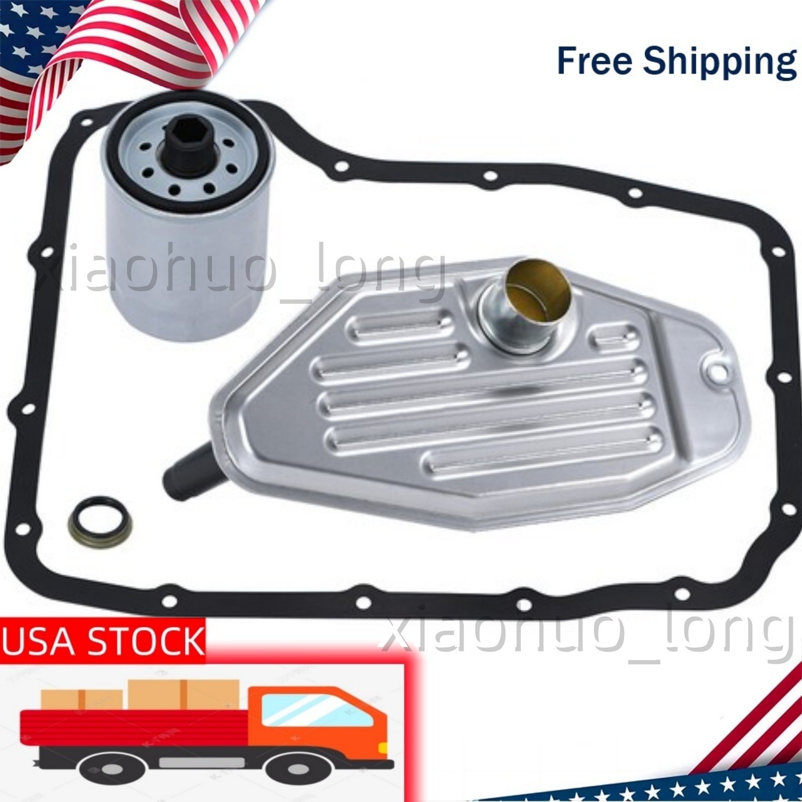Transmission Oil Filter Kit W/ Pan Gasket For 11-17 Dodge Ram 1500/2500/3500 US