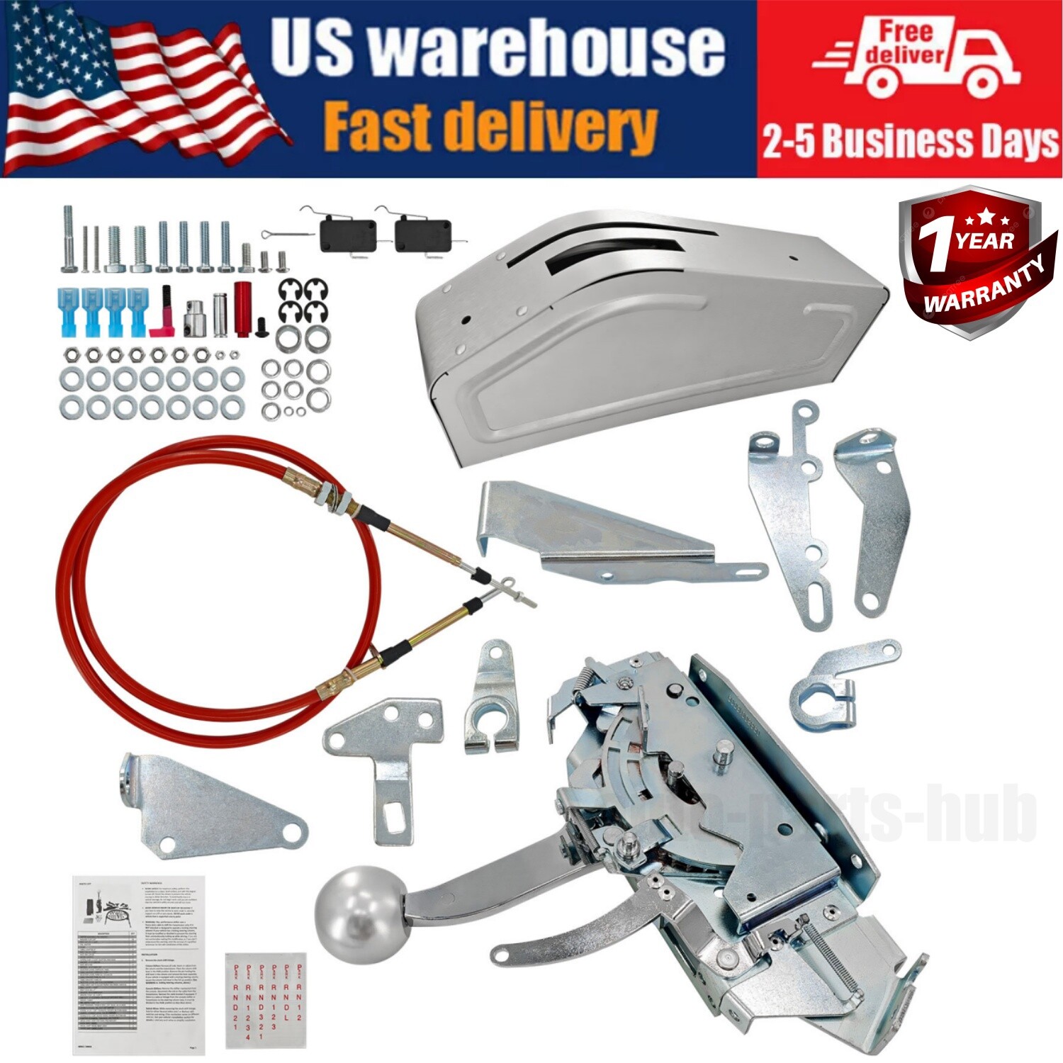 1PC For B&M 80842 Pro Ratchet Automatic Shifter 3 and 4 Speed AOD 727 A904