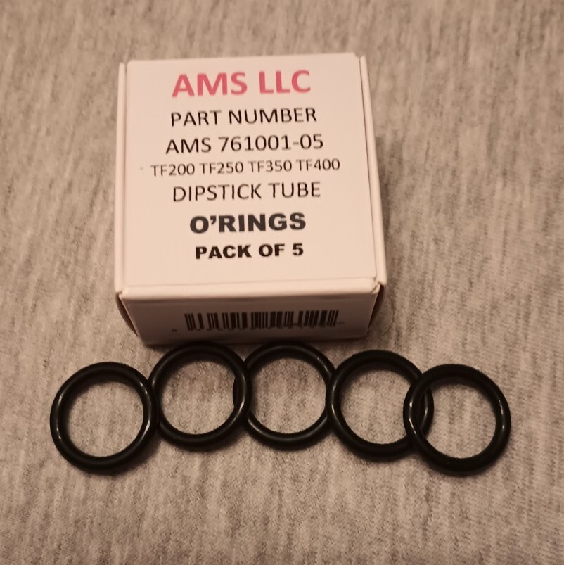 PACK OF 5 TURBO TH350 TH400 TRANSMISSION Dipstick Tube O-Rings AMS 762001 – 5