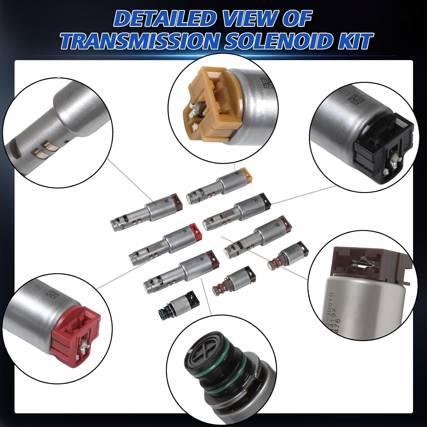 A8TR1 Transmission Solenoid Valve Kit for Hyundai Genesis 8 SPEED