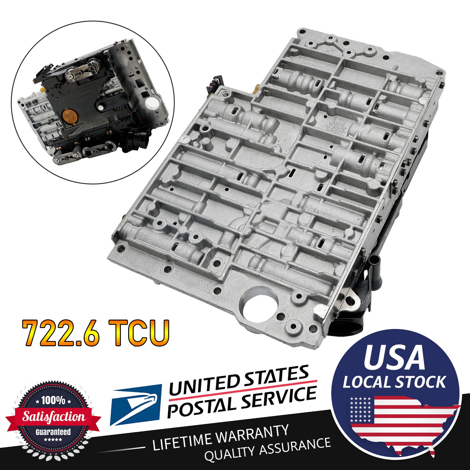 TCU Transmission Valve Body Solenoid 722.6 & Conductor Plate For Mercedes-Benz