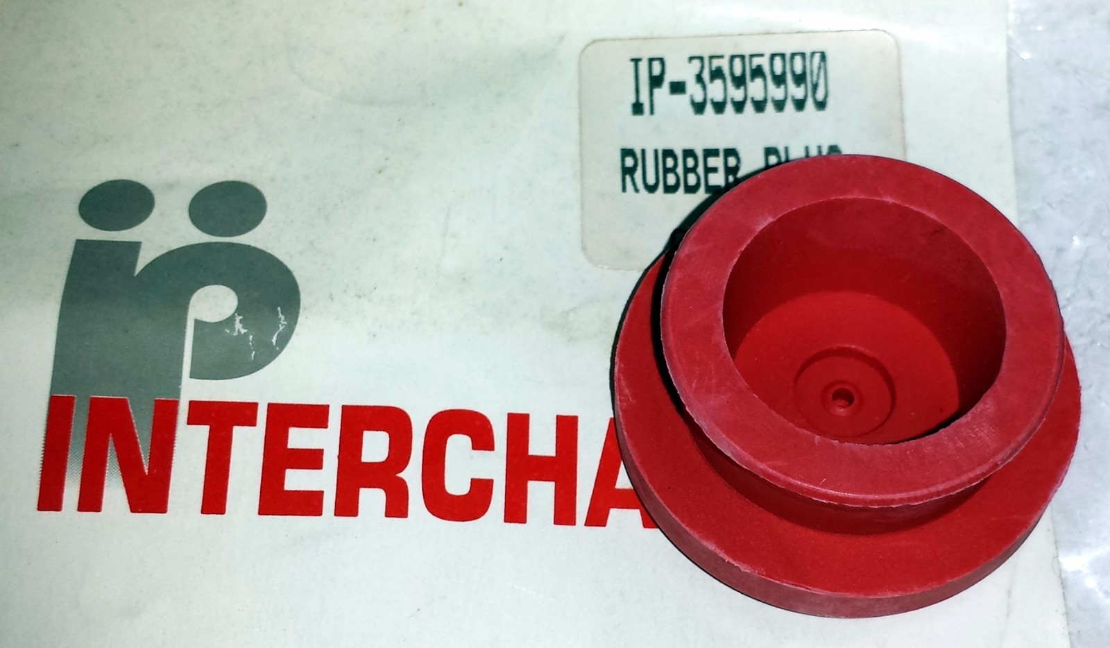 359-5990 Hub Cap 1-1/8 Red Fill Plug Rubber Plug Wheel Heavy Duty NEW (5 Seals)