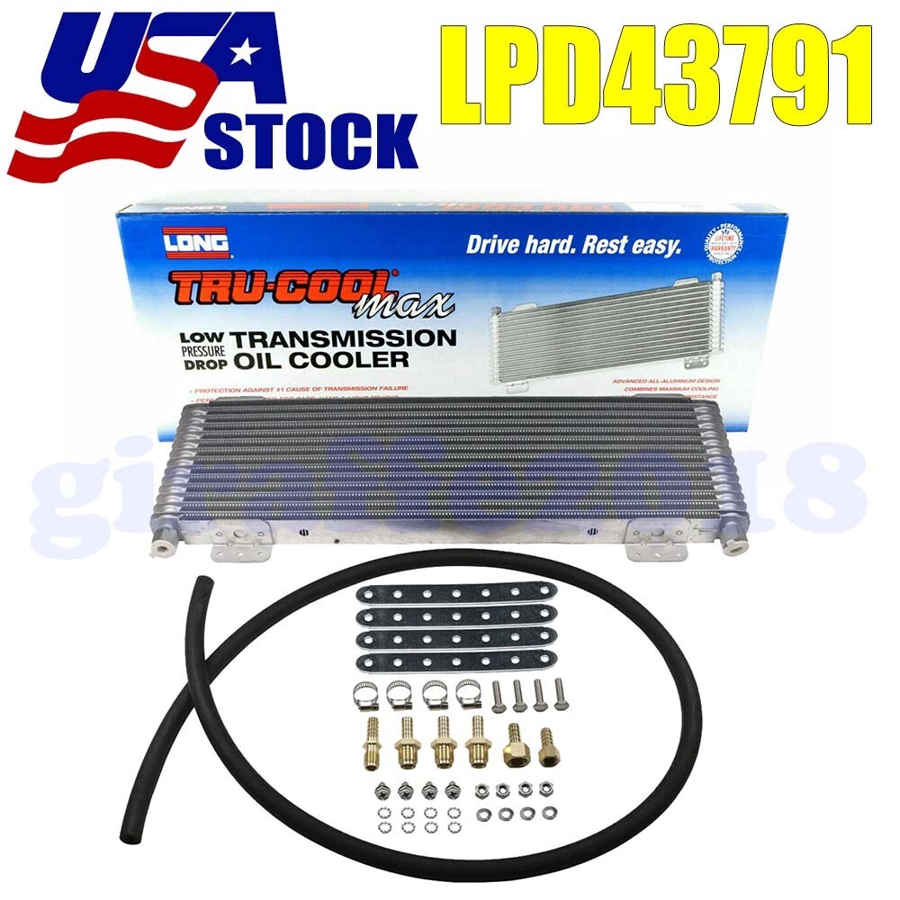 2PC Tru*Cool 40K Automatic Transmission Oil Cooler Kit GVW Max LPD47391 with box