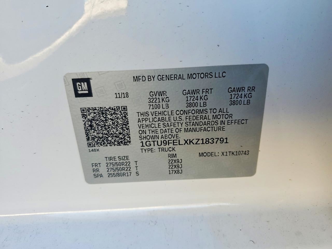 Transfer Case 10 Speed Transmission Fits 19-25 SIERRA 1500 PICKUP 2444129