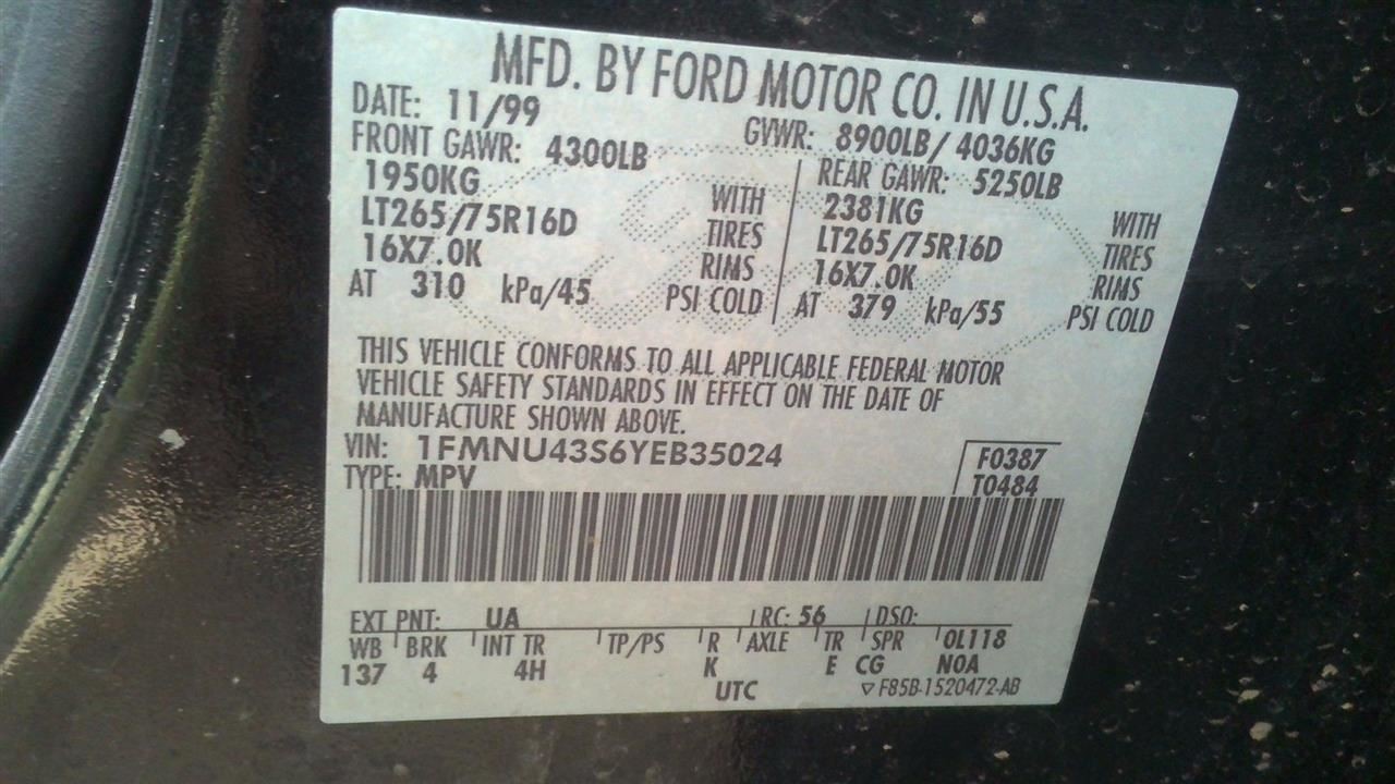 Transfer Case Electric Shift Automatic 4R100 Fits 00-05 EXCURSION 32767962
