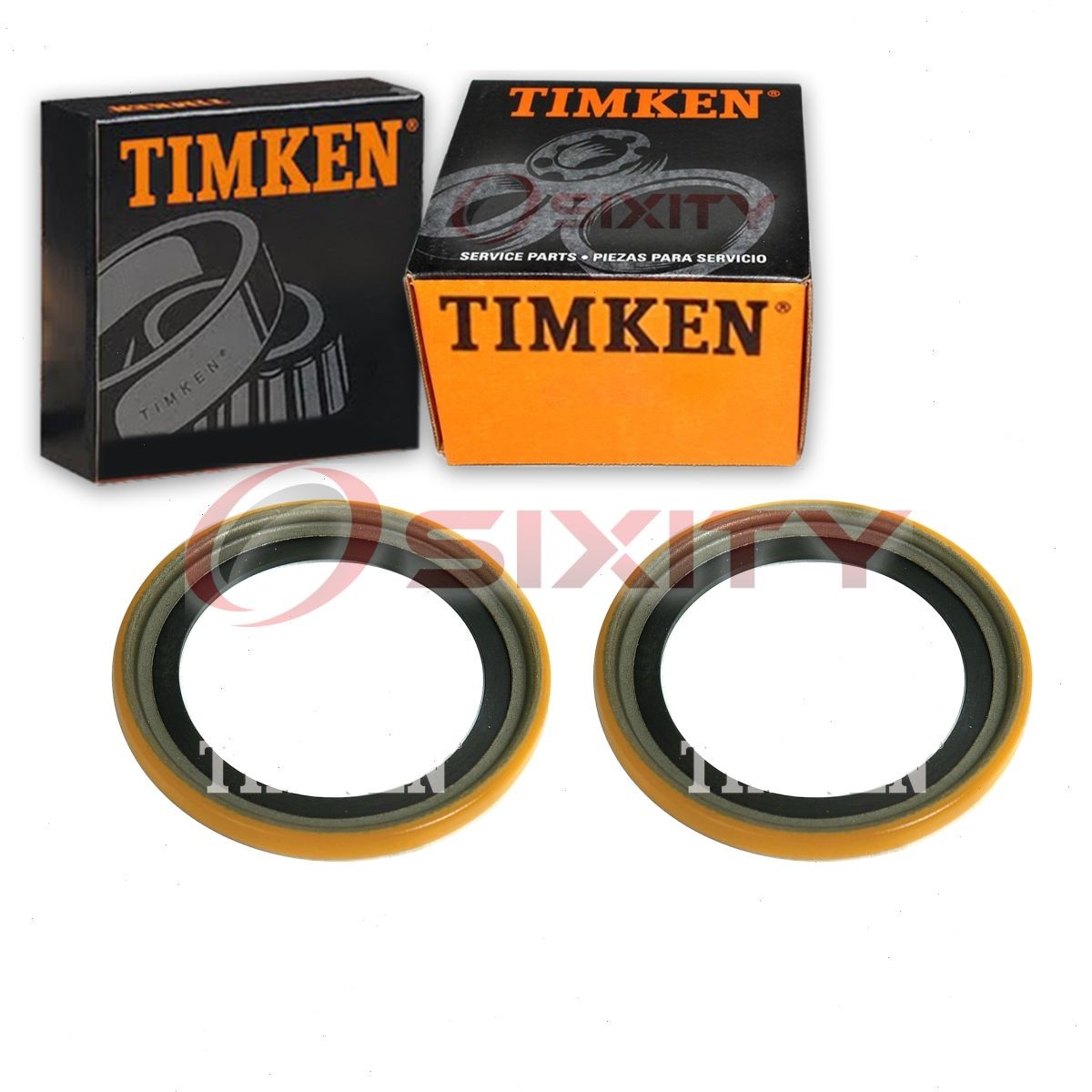 2 pc Timken Front Inner Wheel Seals for 1967-1972 Oldsmobile Cutlass Supreme dk