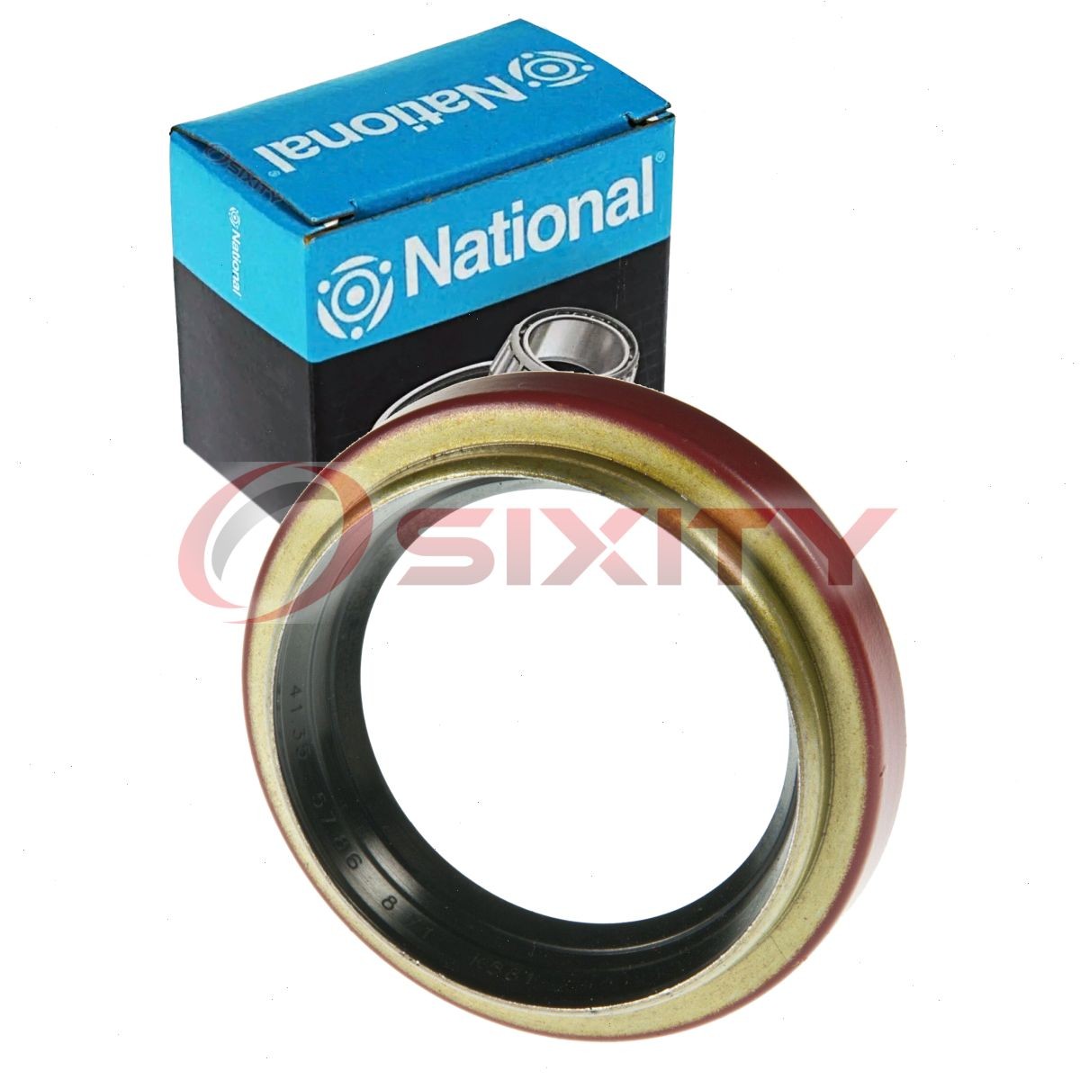 National Front Axle Intermediate Shaft Seal for 1988-1989 Dodge W100 pj