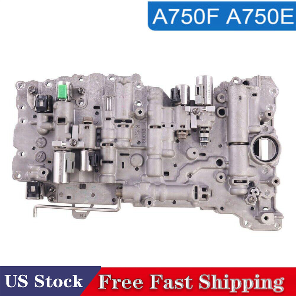 A750E A750F Transmission Valve Body W/ 7 Solenoids For Toyota Tundra Lexus 8850