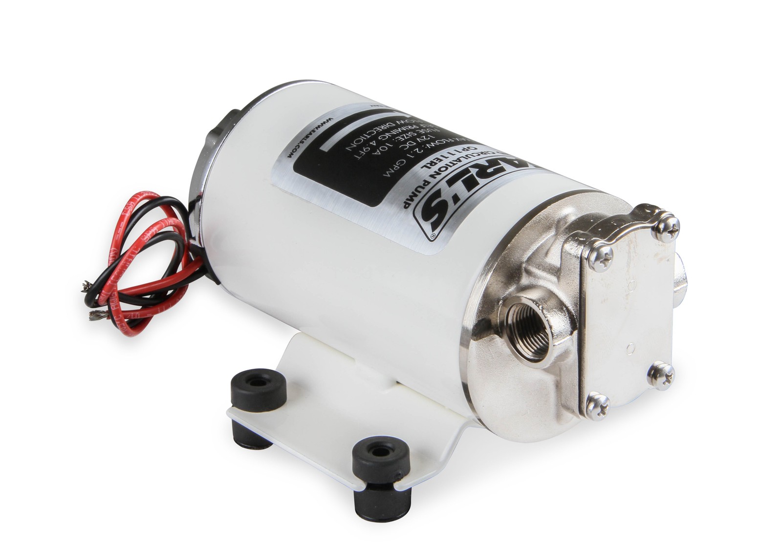 Earl’s Performance Electric Oil Circulation Pump – 12 VDC – Part # OP111ERL
