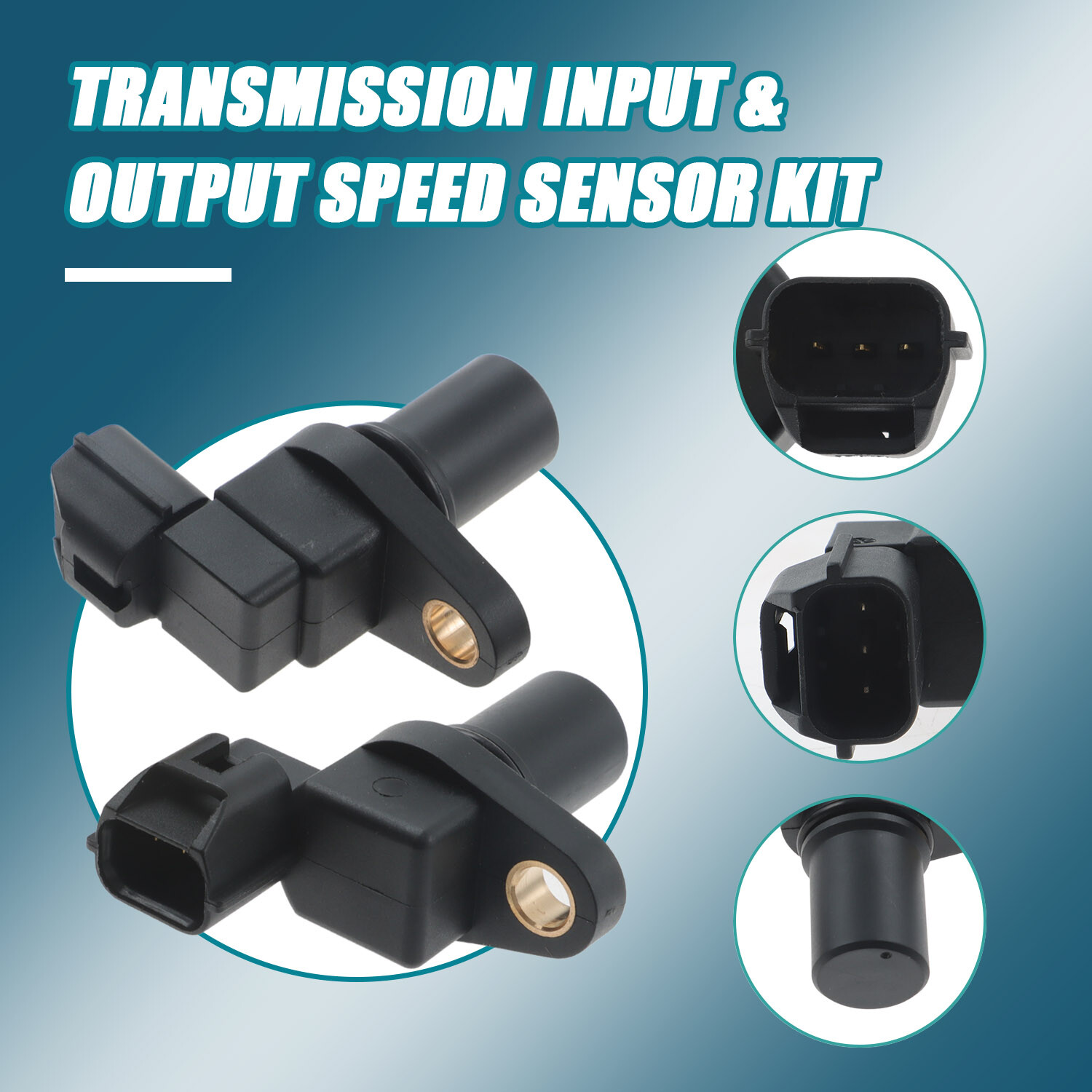Trans Input & Output Speed Sensor Kit Fits for Dodge Stratus Chrysler Sebring