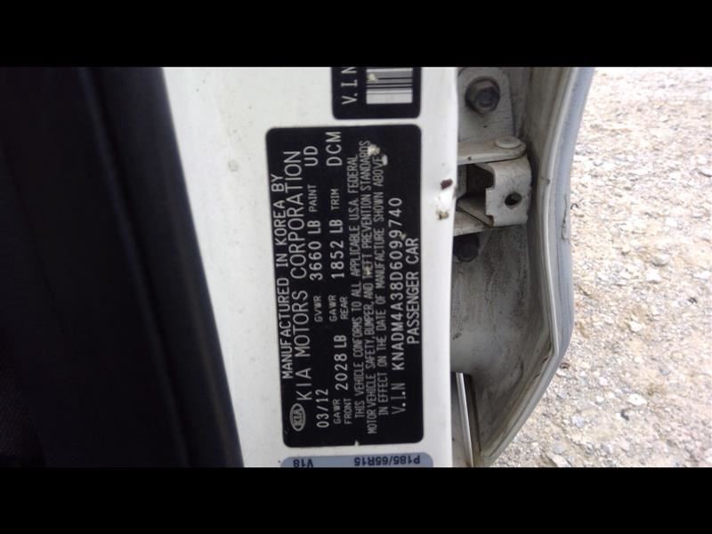 2013-2015 KIA RIO 6 Spd Automatic Transmission 4500026124 13-15