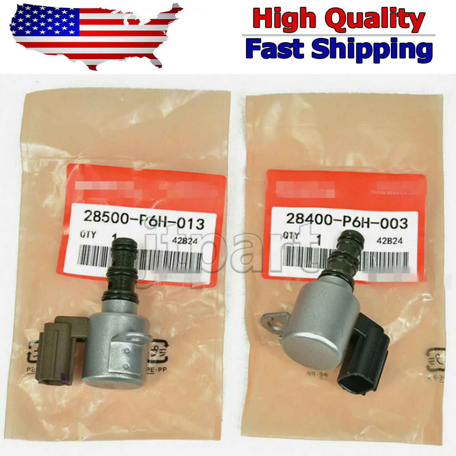 OEM Transmission Shift Control Solenoid Valve B&C Fits for Honda Accord Acura TL