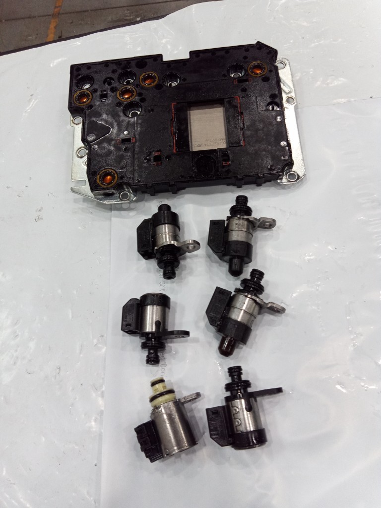 RE5R05A Valve Body TCM w/ 7 Solenoids For Xterra Pathfinder Armada Frontier