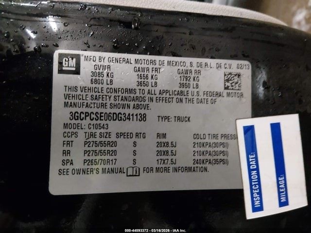 2013 – 2014 Cadillac Escalade Automatic Transmission 2WD