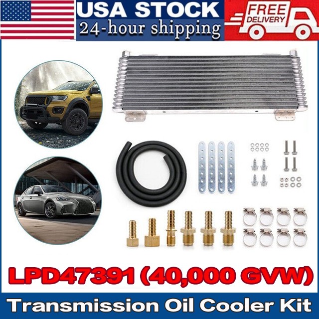 Tru Cool Oil Cooler Kit LPD47391 For 40000 GVW Low Pressure Drop #/