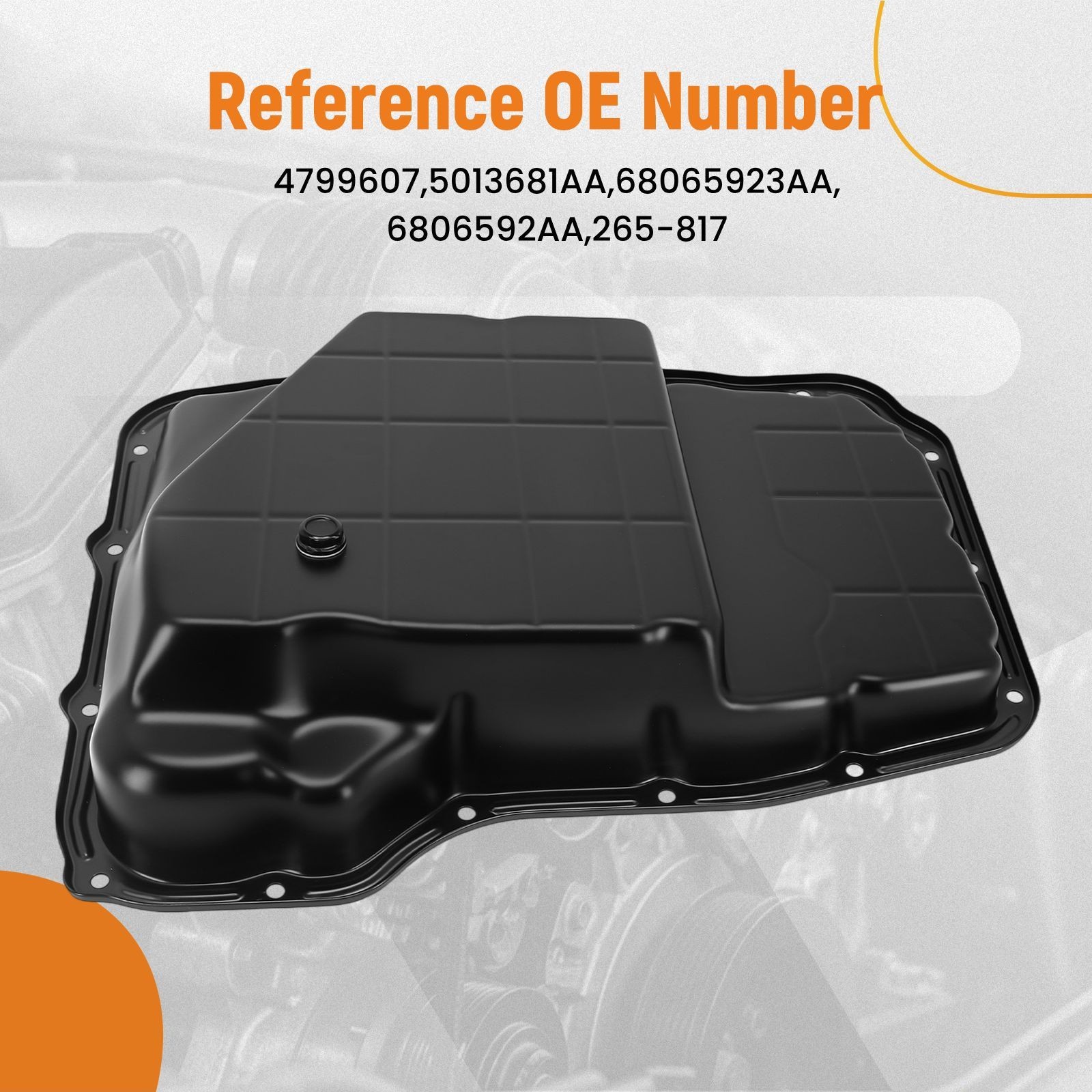 Auto Transmission Oil Pan for Dodge Durango V8 4.7L 2000-2009 5013681AA