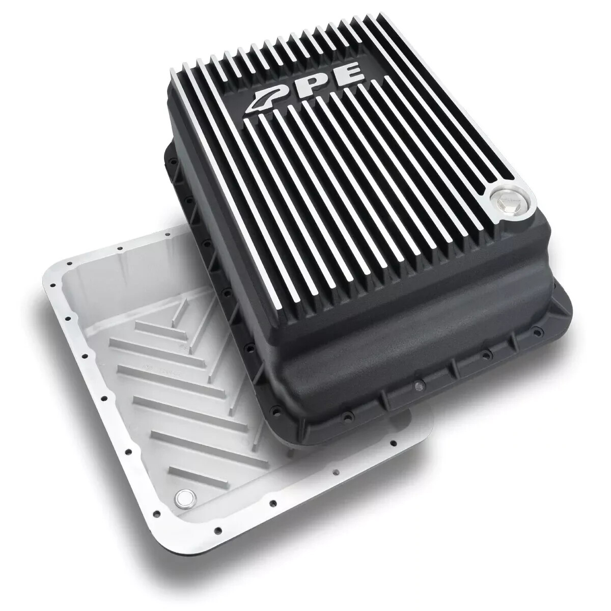 PPE Heavy Duty Brushed Aluminum AISIN AS69RC Transmission Pan For 11-22 Ram 3500