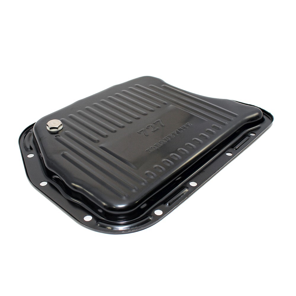 Mopar Chrysler Dodge 727 Torqueflite Black Automatic Transmission Pan Stock Cap
