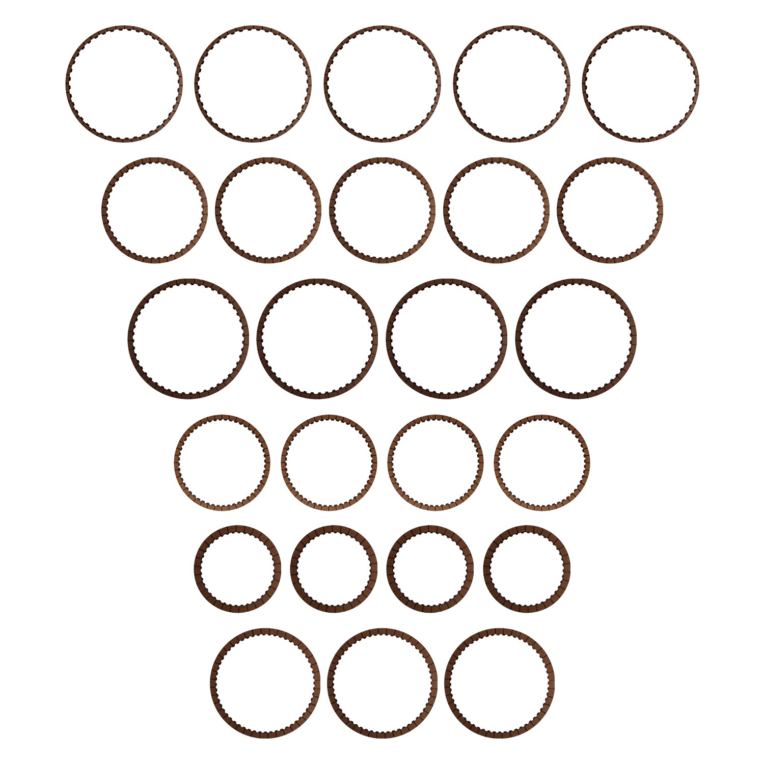 1x UA80 UA80E UA80F Transmission Overhaul Friction Plates Kit For Toyota 2016-up