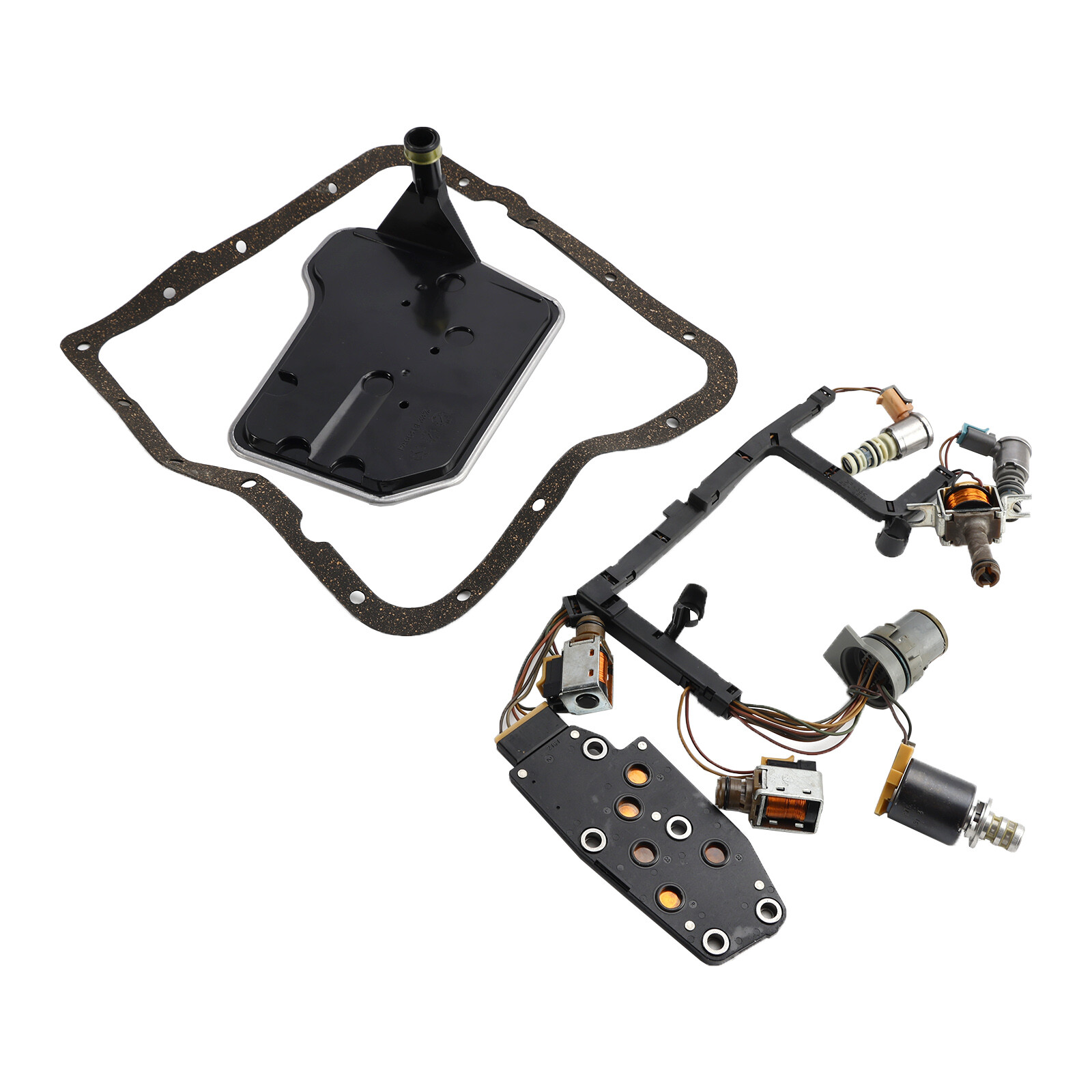 9PCS 4L60E 4L65E Transmission Solenoid Kit For 1993-05 GM EPC Shift TCC 3-2 PWM