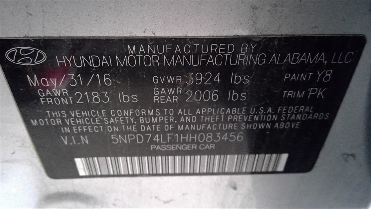 Automatic Transmission 2.0L Sedan US Built Fits 17-19 ELANTRA 1490009