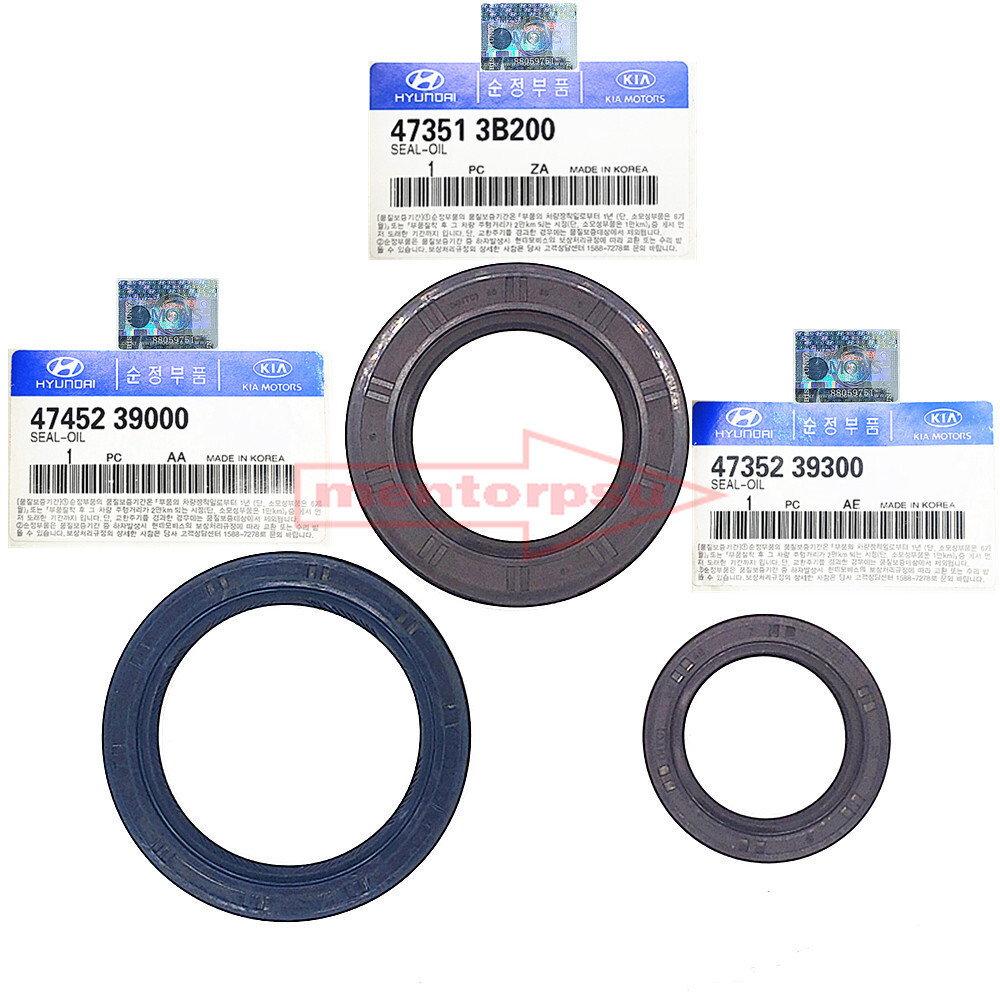 3PC Genuine Auto Transmission Seal Kit for Santa fe Tucson Sorento 4WD 2012-2014