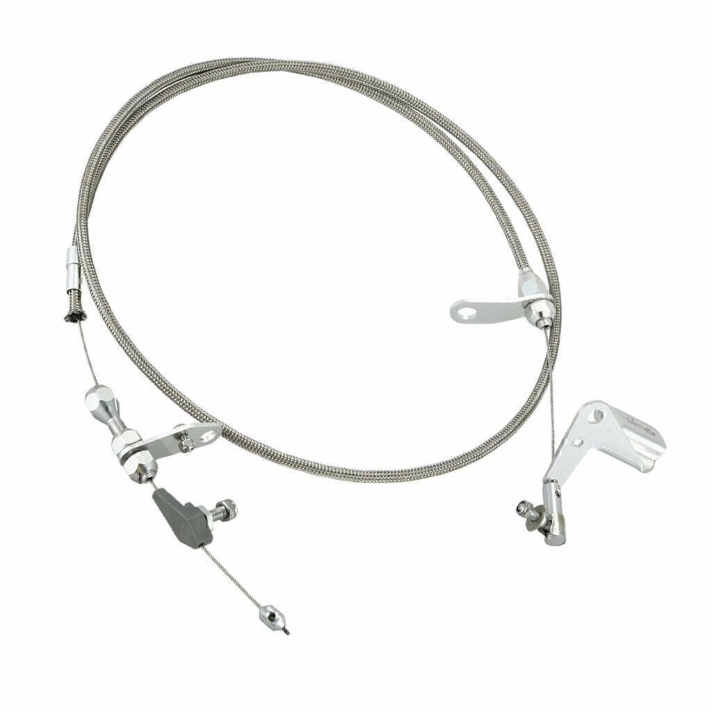 46.06 Inch Transmission Kickdown Braided Stainless Steel for Mopar TorqueFlite