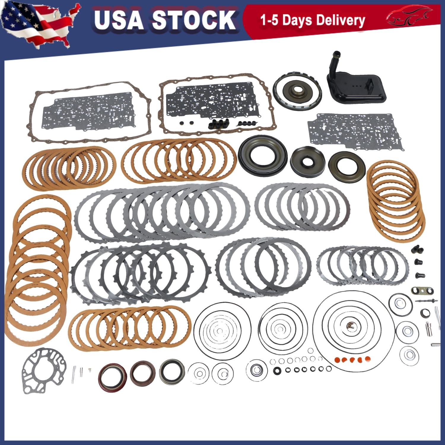 Transmission Master Rebuild Kit with Filter Friction For Chevrolet Cadillac GMC