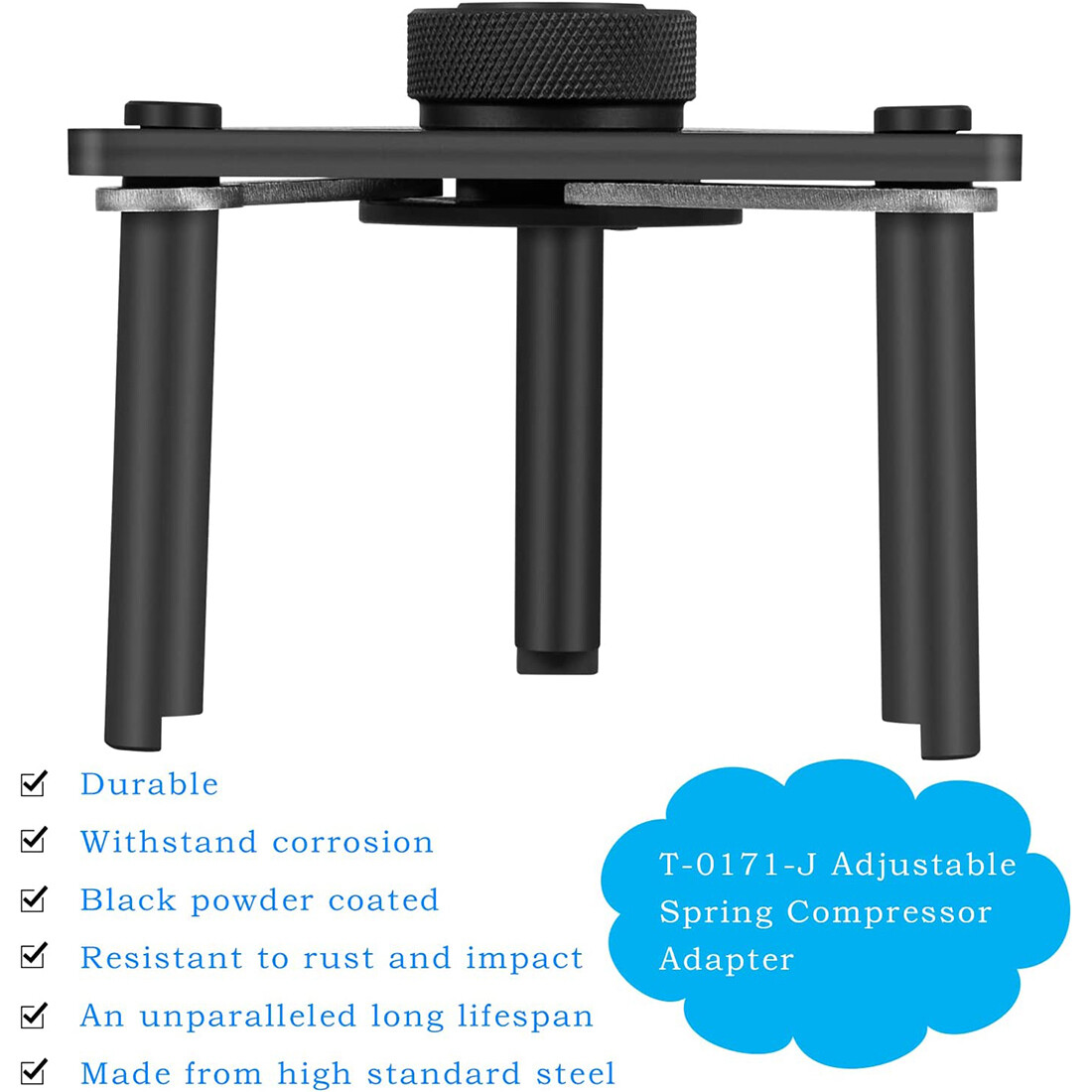 T-0171-J Adjustable Transmission Clutch Drum Spring Compressor Adapter Automatic