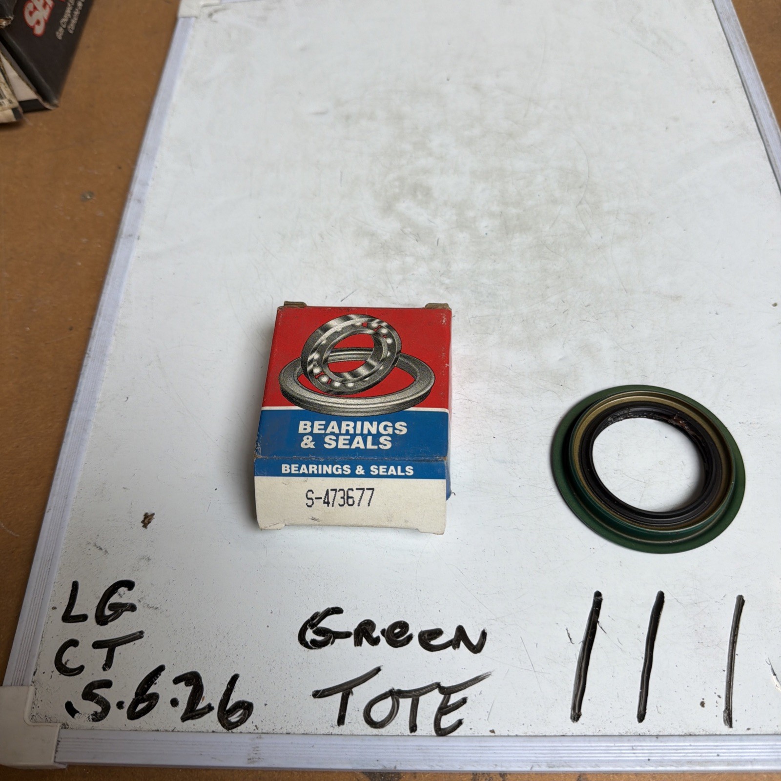 Bearings And Seals, Same As National Auto Seals 473677 Oil Seal, NOS