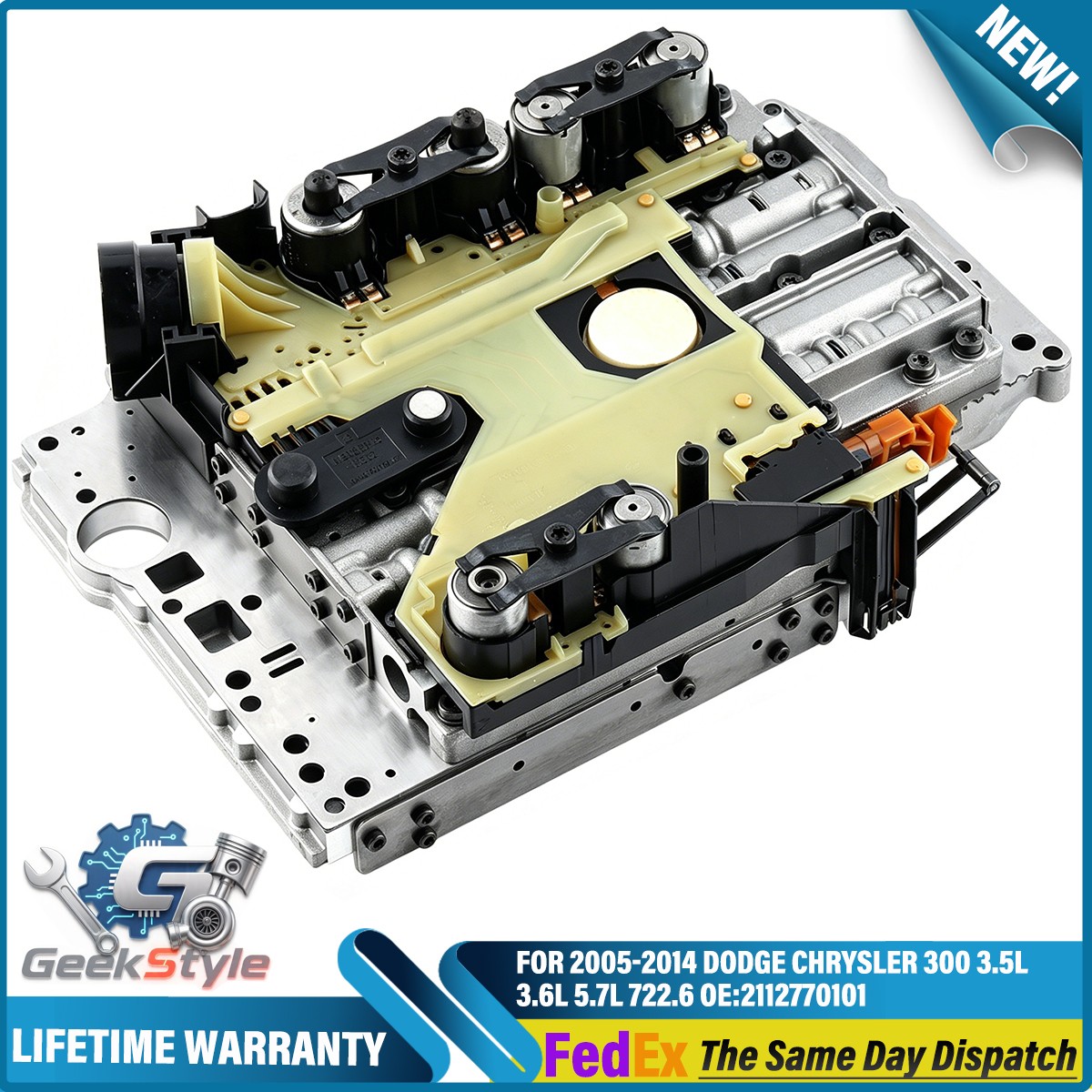 2112770101 Transmission Valve Body For 300 Charger Challenger Durango 02-20 New