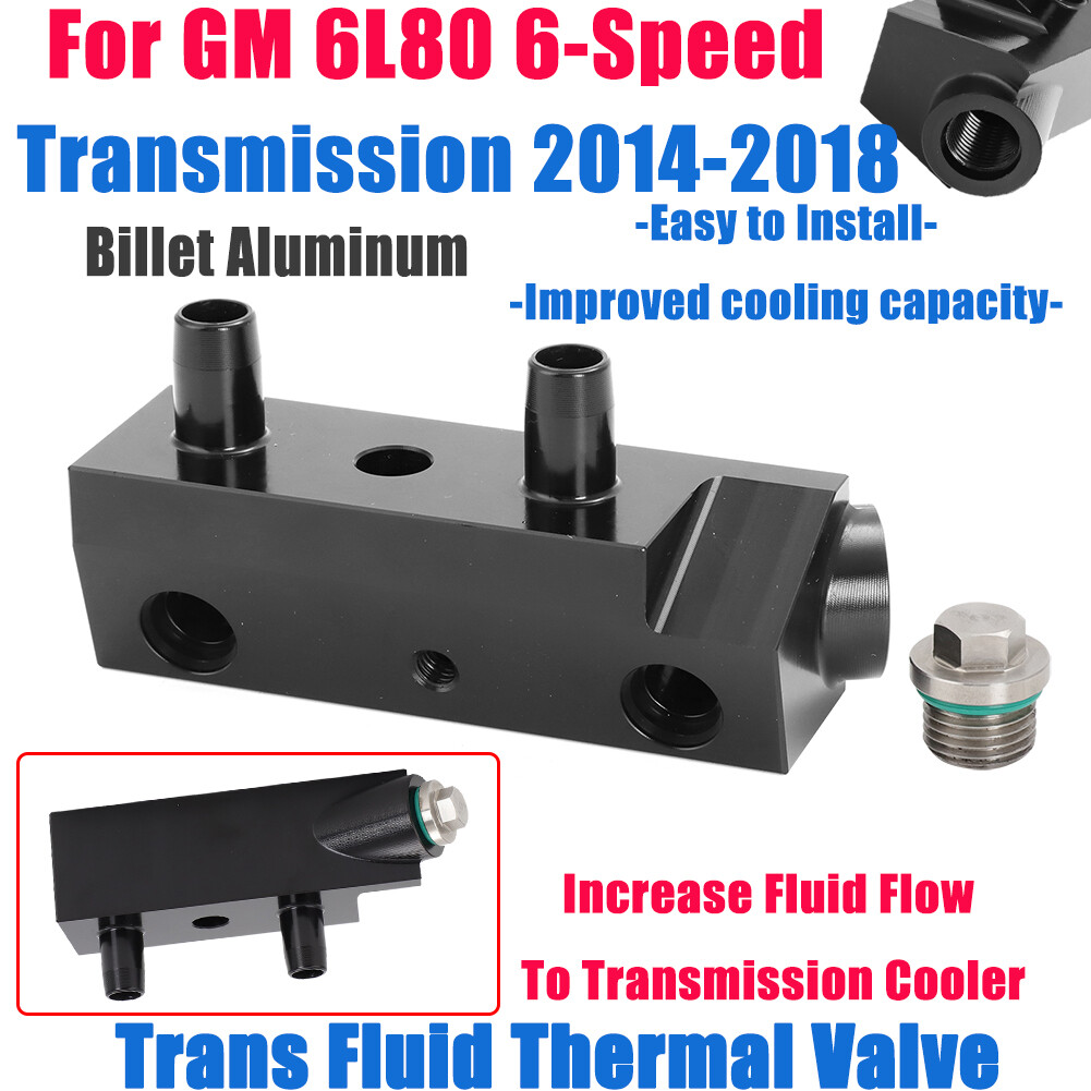 Trans Fluid Thermal Valve For 2014-2018 GM 6L80 6-Speed Transmission #125068000