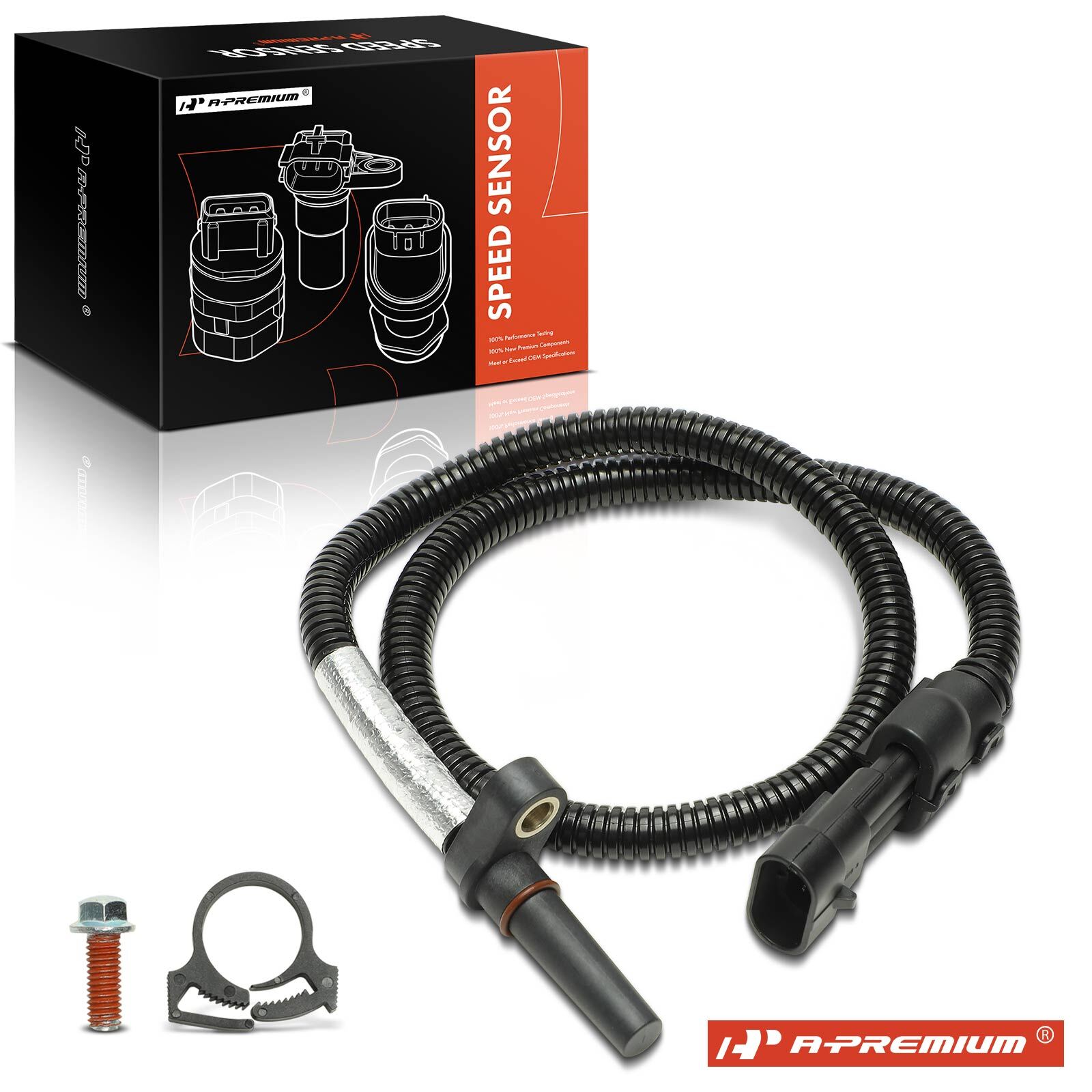 A-Premium Turbocharged Speed Sensor w/ Clip for Dodge Ram 2500 3500 4500 5500