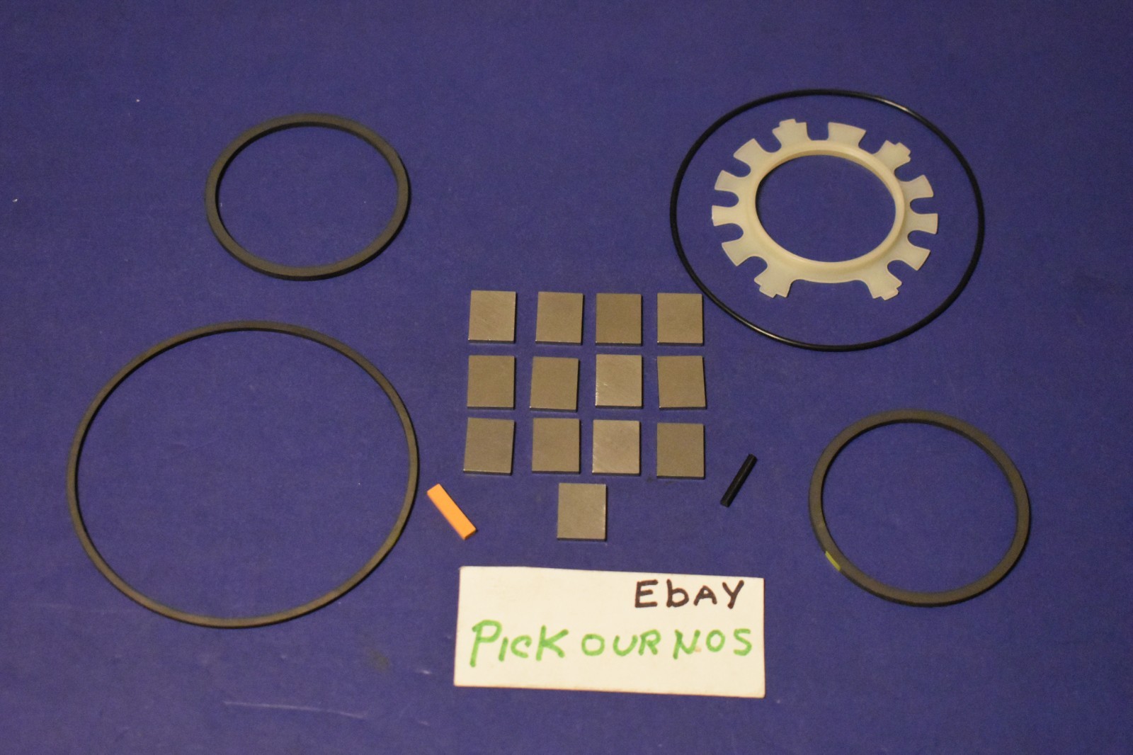 13 Pump Vanes Rotor Guide Seals & Pump Steel Rings 2004R 700R4 4L60E 4L60E
