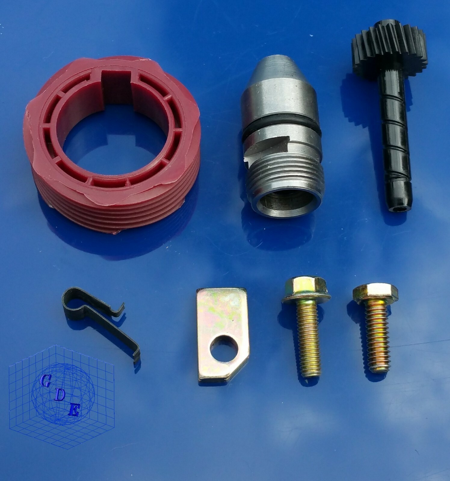 GM POWERGLIDE TH350 MUNCIE SPEEDOMETER GEAR KIT 23 DRIVEN 7 DRIVE BULLET & CLAMP