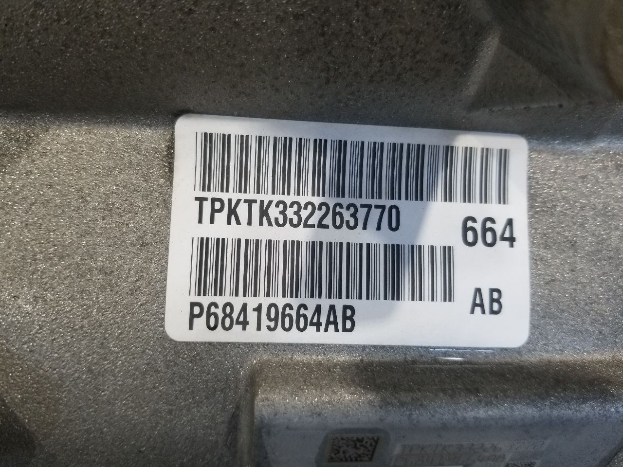 Automatic Transmission 2WD 4X2 3.6L 2023 RAM 1500 NEW BODY 37K MILES