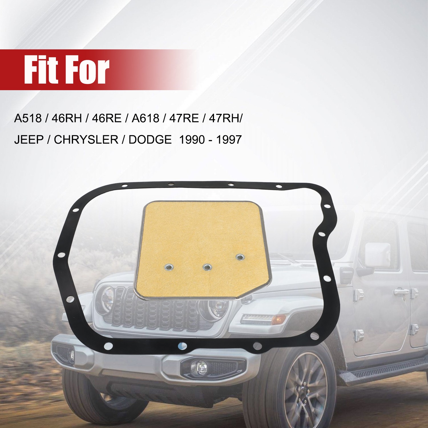 Automatic Transmission Filter for Dodge Ram 1500 Jeep Mitsubishi Grand