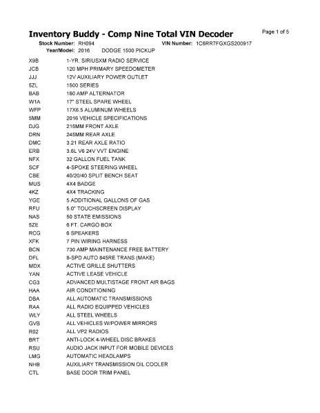 TDODR1500 2016 Transfer Case 980736